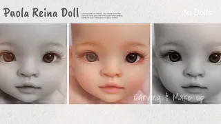 [Jia Dolls] Paola Reina carving & make up