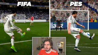 CHUTES COLOCADOS DE 2014 A 2022 - FIFA VS PES