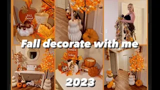 Fall Decorate With Me 2023! 🍁🍂 Part 1!