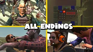 ALL ENDINGS - DEAD RISING REMASTER [HD]