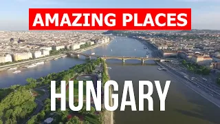 Hungary country tour | Budapest, Szentendre, Lake Balaton, Heviz | 4k video | Hungary from above