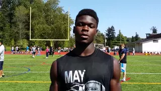 Kent-Meridian Star Wide Receiver Emmanuel Daigbe At May Madness