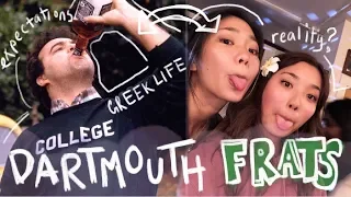 Come Fratting with Me at Dartmouth 🍻(REALITY of frat parties)
