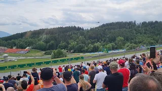 Austrian GP 2021 start as seen from T3