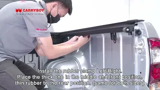 How to Install Roller Lid E | CB-899 | Toyota Hilux Revo | Double Cab