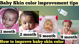 Baby Skin Colour Improvement Tips | How to get baby's skin to glow | Right Way To Change Baby's Skin