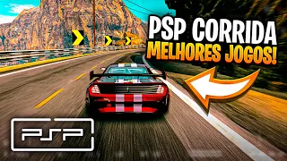 OS 12 MELHORES JOGOS DE CORRIDA PARA PSP E PPSSPP !