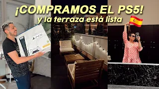 COMPRÉ EL PLAYSTATION 5! y terminamos de decorar la terraza.