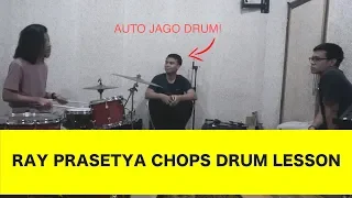 RAY PRASETYA CHOPS DRUM LESSON - AUTO JAGO!