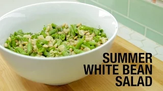 Easy Summer White Bean Salad