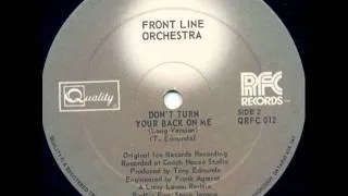 Boogie Down - Frontline Orchestra - Don't Turn Your Back on Me