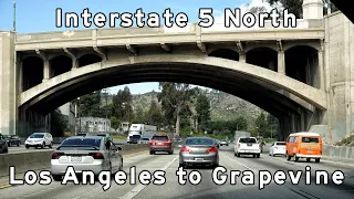 Golden State Freeway - Interstate 5 North - Los Angeles to Grapevine (Central Valley)