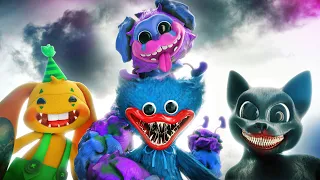 All Creature Compilation by Horror Skunx! (PJ Pug-A-Pillar, Bunzo Bunny, Huggy Wuggy & Cartoon Cat)