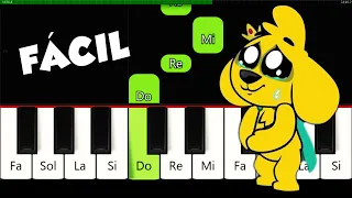 « 𝐓𝐔 𝐄𝐑𝐀𝐒 𝐐𝐔𝐈𝐄𝐍 » 𝐌𝐈𝐊𝐄𝐂𝐑𝐀𝐂𝐊 + NOTAS | TUTORIAL para PIANO | FÁCIL / EASY