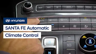 Automatic Climate Control System | SANTA FE | Hyundai