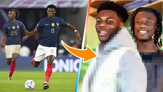 On habille TCHOUAMENI et CAMAVINGA de l'ÉQUIPE DE FRANCE