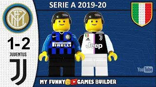 Inter Juventus 1-2 • LEGO Serie A 2019/20 • Sintesi 06/10/2019 • All Goal Highlights Lego Football