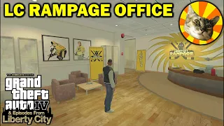 Tour of the LC Rampage office (MeTV Building) | GTA IV: The Ballad of Gay Tony