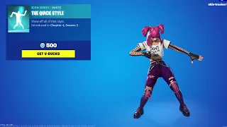 (Original Music) Fortnite Emote "THE QUICK STYLE"