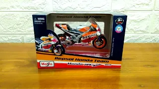 Maisto 1:18 Honda Rc213v (Marc Marquez 93) || Unboxing Diecast