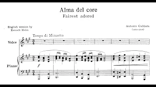 Alma del core (Antonio Caldara) - A Major Piano Accompaniment