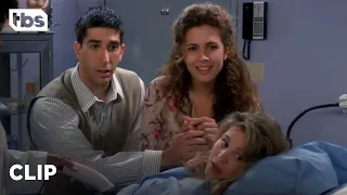 Friends: Ross, Carol and Susan hear the Baby’s Heartbeat (Season 1 Clip) | TBS