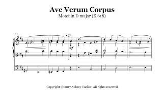 Organ: Ave Verum Corpus (Motet in D major K.618) - W. A. Mozart