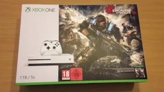 Распаковка Xbox One S 1TB  | Gears of War 4 Bundle