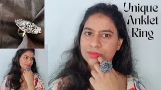 CHEAP YET BEAUTIFUL JEWELRY IDEAS THAT WILL SAVE YOUR MONEY | DIY RING WITH ANKLET | HANDMADE RING