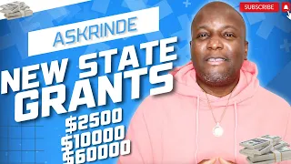 New Grants By State $1000 to $60000 January 2024 | Startup Grants AskRinde