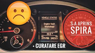 Probleme la motor + curatare EGR | VW Passat B6 2.0 TDi CBBB