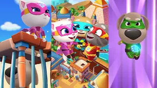 WAKTUNYA TOM AND FRIENDS MENYELAMATKAN HEN'S | MY TALKING TOM HERO DASH