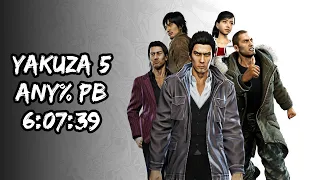 Any% Yakuza 5 Speedrun - 6:07:39