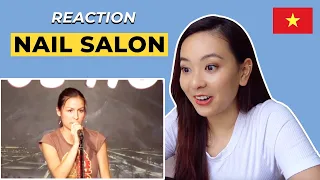 Vietnamese Reacts to "Nail Salon" by Anjelah Johnson