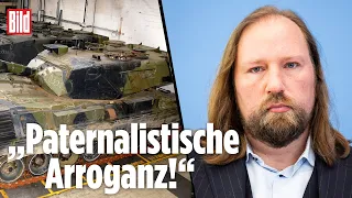 Waffenlieferungen notwendig – „Offener Brief zeigt deutsche Arroganz“ | Die Richtigen Fragen