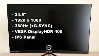 AOC AG254FG Review - Premium 360Hz Experience?