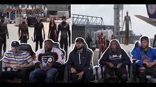 Captain America Civil War-Airport battle  Pt.1 REACTION