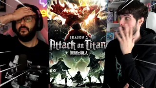 REACCIONO A ALEXELCAPO viendo Shingeki no Kyojin por PRIMERA VEZ (Caps 12 al 25)