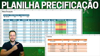 Como Fazer Planilha de Precificação de Vendas de Produtos no Excel | Baixar Grátis