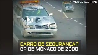 F1 Medical Car crash in Mônaco, 2000