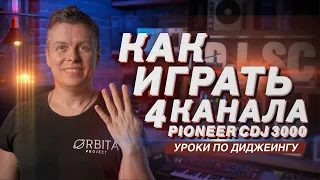 Зачем играть в 4 канала, пример на Pioneer CDJ 3000