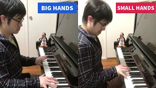 Big Hands vs Small Hands for Piano