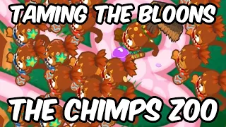 BTD6 - Can We Beat Chimps WITH ONLY BEAST HANDLERS?!