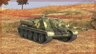 WoT Blitz - SU-85, 3k DMG, Ace Mastery