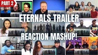 Eternals Trailer REACTION MASHUP! | Marvel Studios' Eternals Reaction