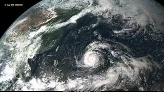 Himawari multi-day animation including Soudelor