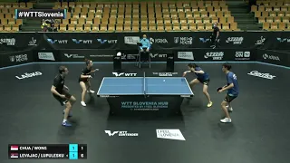 Chua/Wong vs Levajac/Lupulesku | WTT Contender Laško 2021 | XD | R16