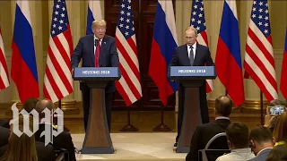 Trump, Putin address Russian interference in U.S. elections