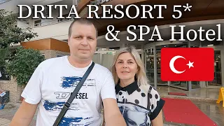 ТУРЦИЯ. DRITA RESORT 5* & SPA HOTEL / НОМЕР, ТЕРРИТОРИЯ, РЕСТОРАН, ПЛЯЖ / АЛАНИЯ КАРГЫДЖАК