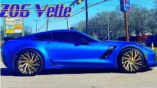2016 Corvette z06 on 20s and 21s maglia forgiato wheels
